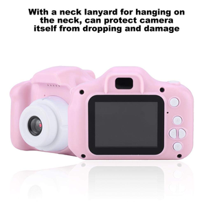 Mini caméra portable numérique, caméra rechargeable de dessin animé, caméra électronique HD pour enfants, caméra selfie vidéo pour enfants, superbes cadeaux d'anniversaire - Product Image 5