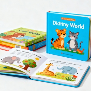 Juguetes de Cuentos para Bebés, Libro Sensorial de Papel Kraft Ecológico con Historias en Relieve, Encuadernación Perfecta y Tapa Dura - Product Image 1