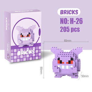 Jeux de construction Micro Block Pokémon sous licence officielle - Figurines miniatures en briques <span class=keywords><strong>à</strong></span> collectionner avec de nombreux personnages classiques de Pokémon - Product Image 5