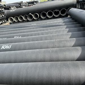 <span class=keywords><strong>Peinture</strong></span> bitumineuse 450 mm Classe K9 Revêtement en mortier de ciment Tuyau en fonte ductile découpé pour l'eau potable Alimentation en eau 100% eau - Product Image 3