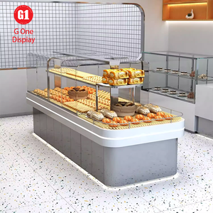 Comptoirs de bar, comptoirs d'accueil et vitrines de présentation personnalisables, au design minimaliste et moderne, pour cafés, salons de thé et entreprises. - Product Image 5