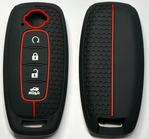 Nouvelle Housse de Clé de Voiture en Silicone, Porte-clés pour Nissan X-Trail T33 Qashqai J12 Teana 2022 <span class=keywords><strong>2023</strong></span> 2024 - Product Image 2
