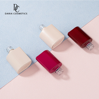 Flacon vide de vernis à ongles en gel de 9 ml personnalisé en usine, en verre avec bouchon, pinceau, pulvérisateur, couleur, placage UV, logo imprimé, échantillon gratuit