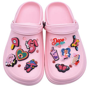 Eco-friendly Material Non-toxic Soft PVC Rubber 3D Effect Waterproof Durable <b>Garden</b> <b>Clogs</b> Sandals Accessories Shoe Charms - Product Image 3