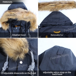2021 hommes imperméable 3 en 1 <span class=keywords><strong>Ski</strong></span> Puffer manteau doublure détachable et capuche Parka coton <span class=keywords><strong>veste</strong></span> d'hiver - Product Image 6