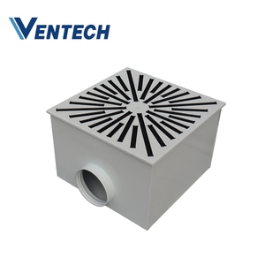 Hvac không khí thiết bị đầu cuối ống Trần Vent bao gồm gi tấm vuông <span class=keywords><strong>Swirl</strong></span> khuếch tán với bộ lọc HEPA hội nghị - Product Image 2