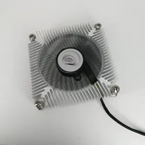 cpu cooler for intel 3Pin computer aluminum LGA1156 cpu radiator 1U cooler fan 20mm hight