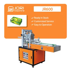 JR600 Máquina automática de embalagem de cola e pão, máquina de selagem de caixa de plástico, máquina de embalagem com cola quente