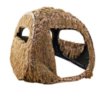 Tente de camouflage pour l'observation des oiseaux et la chasse en plein air, tente de camouflage pour la chasse sur le terrain, tente pop-up de camouflage