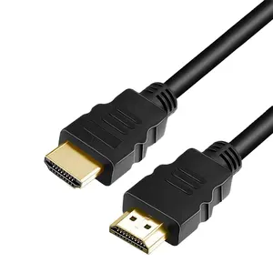 Câble HDMI/HDMI, 5.5mm de diamètre, Version 2.0, 4K 2.0 60Hz, 3D 1080P, 18Gbps, 1M 1.5M, 1.8M, 2M, 3M, 5M, 10M, 15M, 20M, 30M HDMI Câble Noir