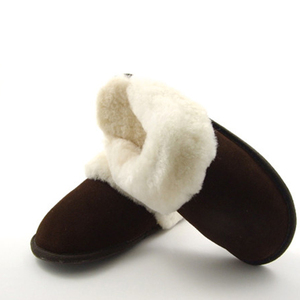 Pantofole <span class=keywords><strong>da</strong></span> donna <span class=keywords><strong>in</strong></span> <span class=keywords><strong>pelle</strong></span> scamosciata calda su misura per interni <span class=keywords><strong>in</strong></span> <span class=keywords><strong>pelle</strong></span> scamosciata calda coperta invernale - Product Image 3