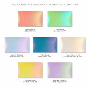Étui de protection en cuir PU holographique arc-en-ciel laser personnalisé OEM pour <span class=keywords><strong>liseuse</strong></span> électronique Kindle Paperwhite/Colorsoft Basic - Product Image 2