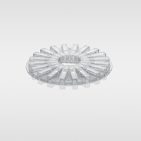 Analyseur de chimie de cuvettes de réaction transparentes jetables d'instruments de recherche de laboratoire pour 7020/7060/911/912