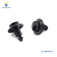 Clips de fixation de panneau de porte de voiture en plastique compatibles avec Ford N802900