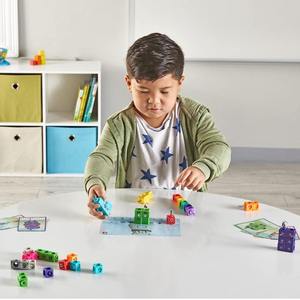 Bloques de Construcción Matemáticos para el Aprendizaje Digital de Números del 1 al 10, Edición Americana, 40 Piezas, Tema de Animales y <span class=keywords><strong>Naturaleza</strong></span> - Product Image 4