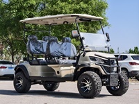 Voiturette de golf électrique 4 places de luxe haute performance avec freins à disque sur les 4 roues – Vente en gros