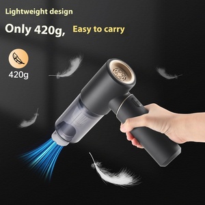 <span class=keywords><strong>Mini</strong></span> aspirateur à main sans fil Souffleur de poussière domestique intégré et fonction de nettoyage par aspiration pour le nettoyage de la voiture - Product Image 3