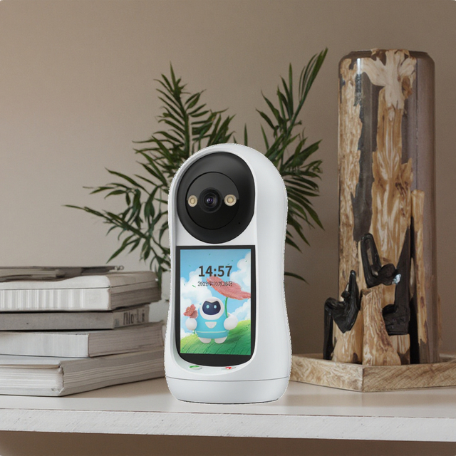 V380 Indoor Smart Home WiFi Security Camera IP Automatic Tracking Two-Way Audio CCTV CMOS Sensor Cloud Data for Baby Monitoring