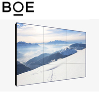 BOE 46 pouces 4K Videowall moniteur intérieur LCD signalisation numérique publicité affichage épissure vidéo panneau mural OEM fournisseur d'animation