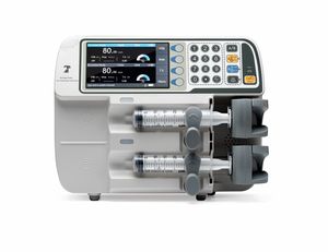 Pompe à <span class=keywords><strong>seringue</strong></span> à perfusion électrique à double canal pour équipement médical vétérinaire - Product Image 1
