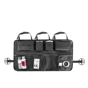 Sac de rangement universel en cuir pour coffre de voiture, pliable, pour siège arrière de voiture, vente chaude - Product Image 2