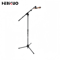 Support de microphone professionnel en gros avec base trépied pour enregistrement en studio, performances en direct et podcasts