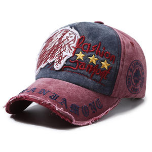 Nueva Gorra de Béisbol Unisex Vintage de Mezclilla Lavada con Bordado de Águila, Gorra Deportiva para Exteriores - Product Image 3