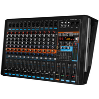 Amplificateur YAIKA OEM GM12X professionnel intégré avec 99 DSP, 12 canaux, 750+750W de puissance élevée, en plastique et métal, certifié CE, son surround