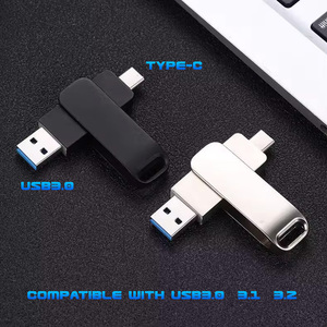 USKY 16GB <span class=keywords><strong>2TB</strong></span> 512GB 1TB Micro <span class=keywords><strong>USB</strong></span> <span class=keywords><strong>Flash</strong></span> Drive Personnel 3.1 Type-C Caoutchouc Promotion Cadeau Cle 512GB <span class=keywords><strong>USB</strong></span> 3.1 - Product Image 3