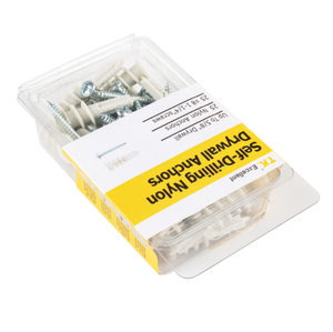 Suministro directo de fábrica, embalaje personalizable, acero chapado en zinc, Expansión en espiral ranurada, tubo PA, expansión de nailon, caja ANSI - Product Image 4