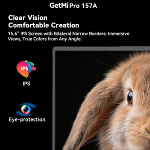 Getmi 157A โน้ตบุ๊คสำหรับธุรกิจระดับมืออาชีพ R5 AMD 7430U 15.6นิ้ว16GB 32GB DDR4 SSD แบบพกพาได้ - Product Image 5