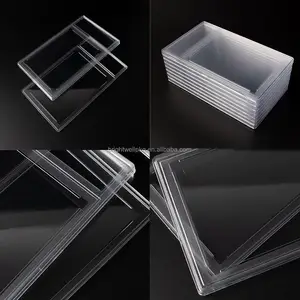 Empty Plastic Clear Acrylic Graded Card Slab Trading Card Sports Baseball Grading Card Display Holder Slab Protector Cases