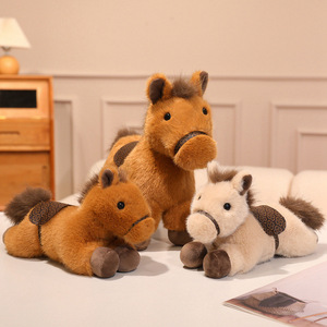 Carino cavallo personalizzato peluche peluche peluche peluche <span class=keywords><strong>Pony</strong></span> per bambini - Product Image 3