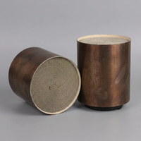 Filtre monolithique en acier inoxydable durable SC DPF Euro V pour traitement des gaz d'échappement des moteurs diesel, à enroulement spiralé, ajustement universel