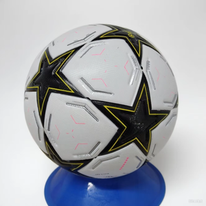 Balón de Fútbol Oficial de PU con Impresión Personalizada de la Marca del Cliente, Laminado, Tamaño 5, para Partidos - Product Image 1