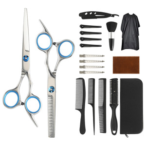 Professional Barber Scissors Set – Hair Cutting Shears & <b>Hairdressing</b> Tool Kit for Salon, Barber Shop, Pro Stylist - Product Image 3