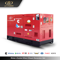 Groupe électrogène diesel silencieux 206 kVA 165 kW triphasé CA industriel avec ATS pour hôpital, télécommunications et usine (alimentation de secours)