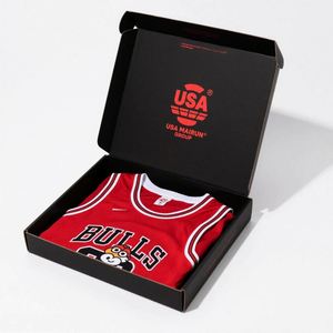 Customized Logo Matt Lamination Embossing Gold Foil Eco-Friendly Recyclable Luxury <b>Clothes</b> Postal Mailing Corrugated Board Rigid - Product Image 2