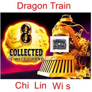 Carte de jeu verticale <span class=keywords><strong>Dragon</strong></span> Train Chi Lin Wims avec bobine adhésive PCB pour machine de jeu d'arcade à monnayeur - Product Image 2
