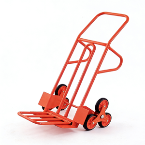 JK Steel Folding Hand Trolley 6 Wheels Industrial Platform Dolly Stackable Powder Coated <b>Max</b> 200kg Load Capacity JK-250-6W - Product Image 6