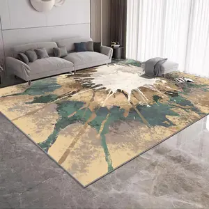 supplier wholesale 3x4 modern designs machine woven carpet luxury print carpet rug for living room