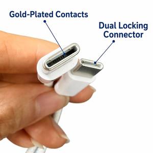 Cavo USB C a USB C Intrecciato 1M 2M 60W per Ricarica Rapida e Sincronizzazione Dati per iPhone 15 16 17 iPad Laptop Samsung - Product Image 3