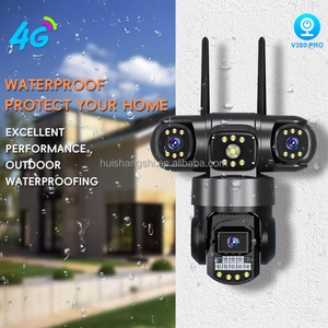 V380 Pro Real 3Lens 8K 15MP 4g Wifi Wireless IP Network CCTV Cameras <b>Security</b> Bullet PTZ Auto Track Surveillance Outdoor Camera - Product Image 4