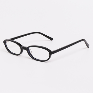 Montures optiques en acétate Finewell 2511F Classic Solid Diamond Face Full-Rim Lightweight Anti-Blue Light avec logo personnalisé, unisexes - Product Image 3