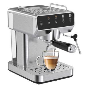 Cafetera italiana <span class=keywords><strong>Digital</strong></span> de 51MM <span class=keywords><strong>para</strong></span> el hogar con termobloque, máquina de café expreso eléctrica de calefacción instantánea de acero inoxidable - Product Image 1