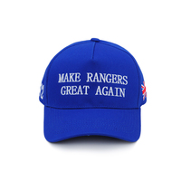 Personalizado 3D bordado Logo estructura algodón correr deportes dos tonos 5 paneles de béisbol gorras personalizadas para hombres