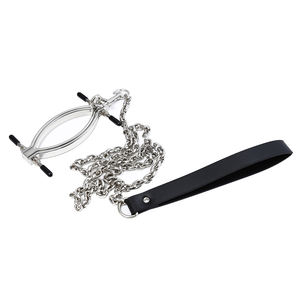 Pinza para Labios Vulvares con Correa Ajustable, Bondage BDSM, Hierro Vaginal, Acero Inoxidable, Juguetes Sexuales Impermeables para Mujeres - Product Image 3