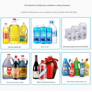 Machine de remplissage automatique de liquides pour vin et boissons, solvants acides et alcalins, produits chimiques à forte corrosion, huiles de nettoyage, pompe magnétique - Product Image 5