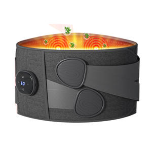 Ceinture de Massage Électrique de Soutien Lombaire Chauffante avec Vibration pour Traitement du Nerf Sciatique et Soulagement de la Douleur Dorsale - Product Image 1