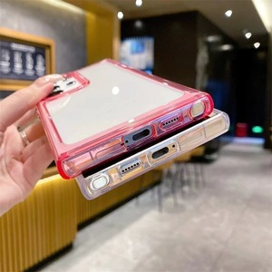 Funda Transparente para Teléfono de TPU+Acrílico para <span class=keywords><strong>Samsung</strong></span> S24/S25/S26 Ultra, Carcasa Antigolpes con Botón Independiente para <span class=keywords><strong>Samsung</strong></span> A56 A05 - Product Image 4